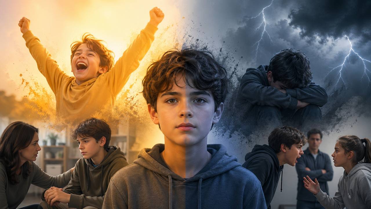 Bipolaridade em Crianças e Adolescentes: Sinais Precoces e como Diferenciar de TDAH ou Rebeldia?